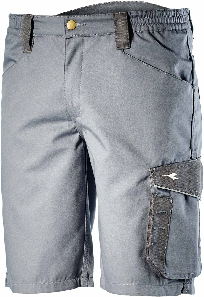 Bermuda short poches latérales - Gris - Quincaillerie Mentonnaise