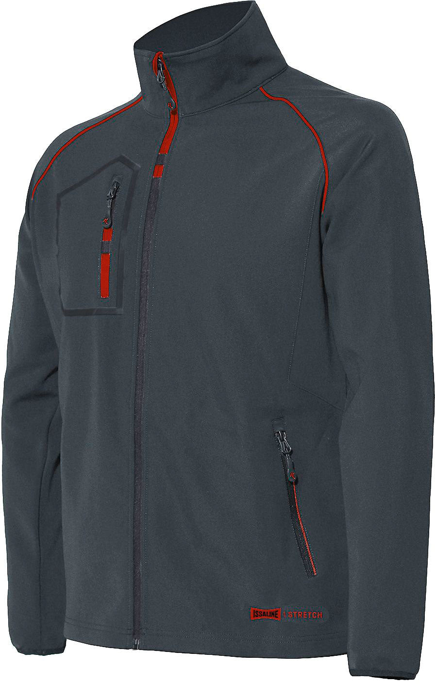Veste stretch 5 poches - Gris - Quincaillerie Mentonnaise