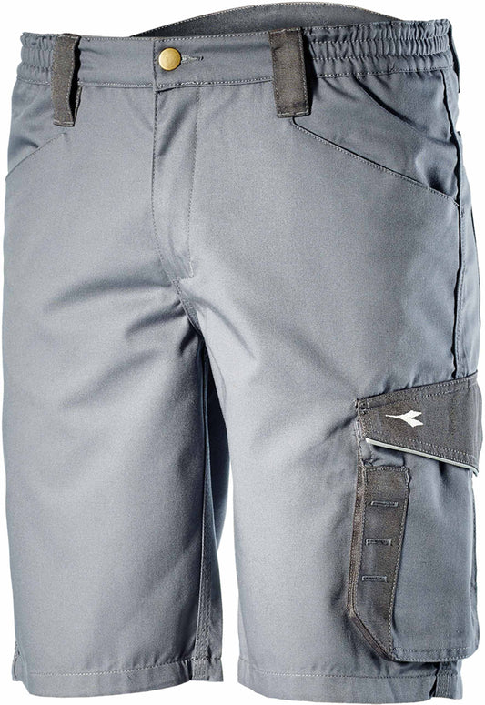 Bermuda short poches latérales - Gris - Quincaillerie Mentonnaise