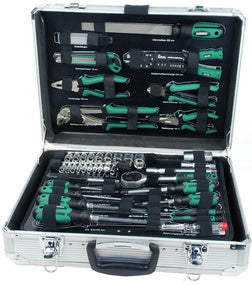 Coffret outils et embouts 108 Pièces - Quincaillerie Mentonnaise
